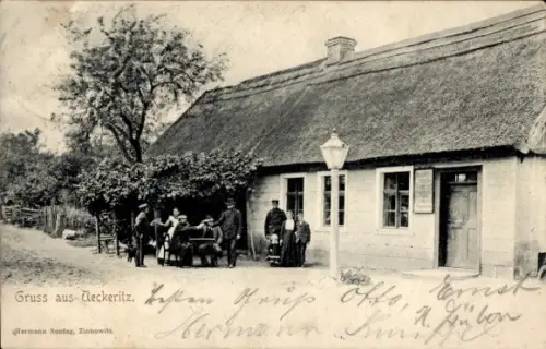 Ak Ostseebad Ückeritz auf Usedom, Gasthof