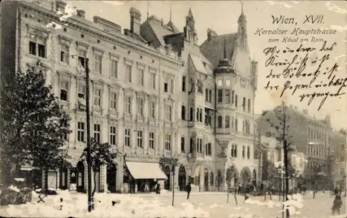 Ak Wien 17 Hernals, Hernalser Hauptstraße, zum Häusl am Rain