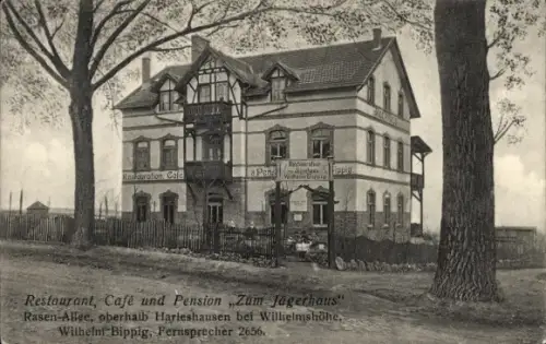 Ak Harleshausen Kassel in Hessen, Gasthof Zum Jägerhaus
