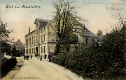 Ak Nossen in Sachsen, Gasthof Augustusberg