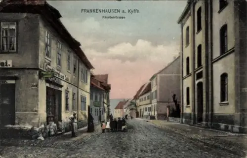 Ak Bad Frankenhausen Kyffhäuser, Konditorei, Klosterst.