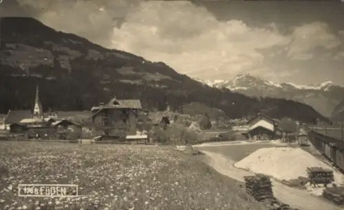 Ak Fügen im Zillertal Tirol, Teilansicht