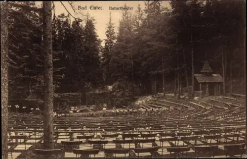 Ak Bad Elster im Vogtland, Partie im Naturtheater
