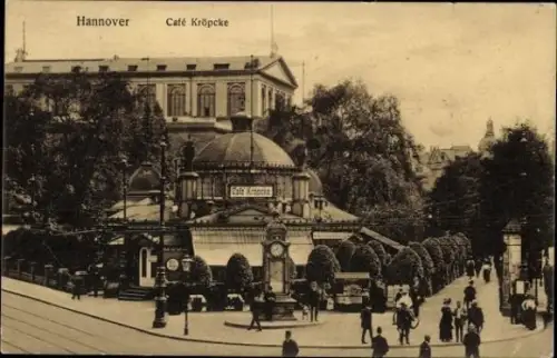 10 alte Ak Hannover in Niedersachsen, diverse Ansichten