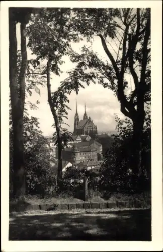 Ak Brno Brünn Südmähren, Domkirche