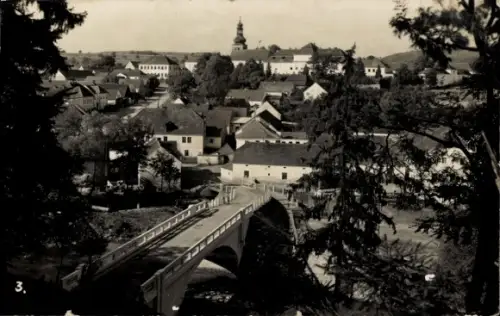 Ak Svojšín Schweissing Region Pilsen, Gesamtansicht