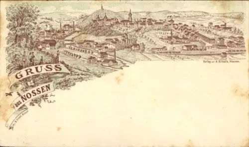 Litho Nossen in Sachsen, Gesamtansicht