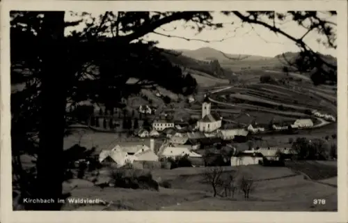 Ak Kirchbach Steiermark, Gesamtansicht