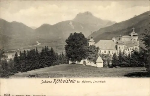 Ak Admont Steiermark, Schloss Röthelstein