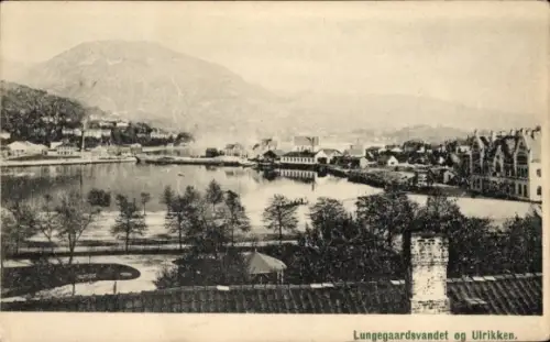 Ak Bergen Norwegen, Lungegaardsvandet og Ulrikken