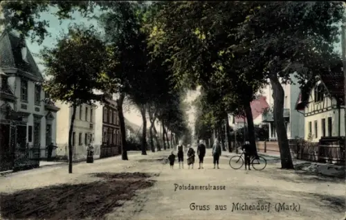 Ak Michendorf in der Mark, Potsdamer Straße
