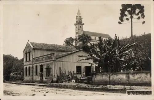 Ak São Bento Porto Portugal, Möbelfabrik