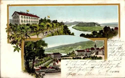Litho Kanton Zürich?, Gesamtansicht, Hotel Blume