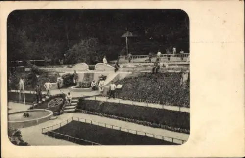 Ak Selens Aisne, Schwimmbad, erbaut durch eine Sanitätskompagnie im Kriegsjahr 1915