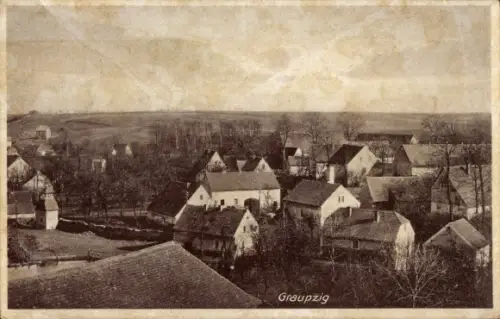Ak Graupzig Nossen in Sachsen, Gesamtansicht