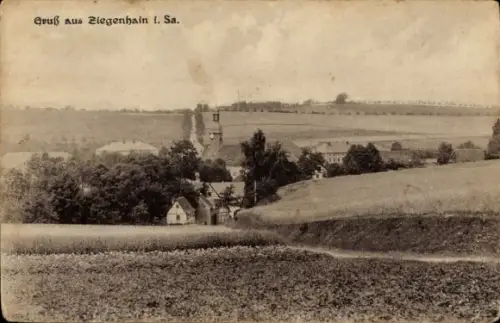 Ak Ziegenhain Nossen in Sachsen, Gesamtansicht