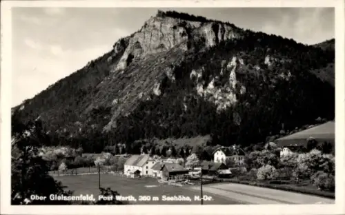 Ak Gleissenfeld Gleißenfeld Scheiblingkirchen-Thernberg Niederösterreich, Gesamtansicht