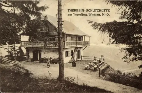 Ak Jauerling Niederösterreich, Theresia-Schutzhütte
