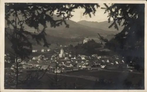 Ak Neumarkt in der Steiermark, Durchblick zum Ort