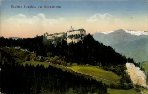 Ak Lassing Steiermark, Schloss Strechau bei Rottenmann
