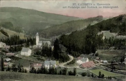 Ak St. Kathrein am Hauenstein Steiermark, schöne Detailansicht