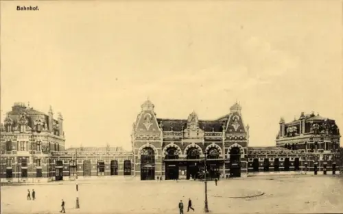 Ak Cambrai Nord, Bahnhof