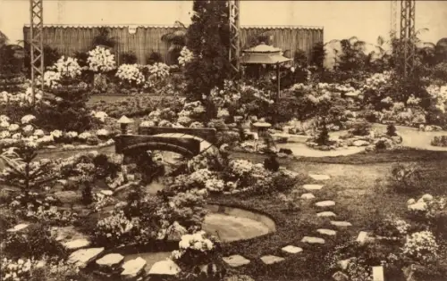 Ak Gand Gent Ostflandern, Blumenausstellung 1938