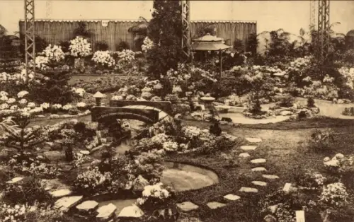 CPA Grand Gand Flandre orientale, Floralies 1938