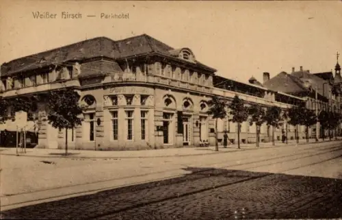 Ak Dresden Weißer Hirsch, Parkhotel