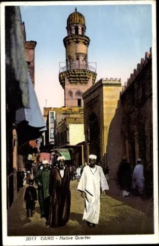 Ak Cairo Kairo Ägypten, Native Quarter