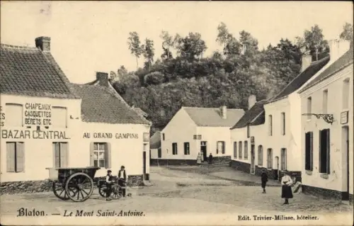 Ak Blaton Bernissart Wallonien Hennegau, Le Mont Saint Antoine, Bazar Central, Au Grand Camping