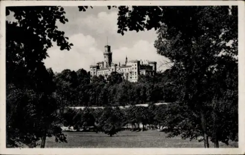 Ak Hluboká nad Vltavou Podhrad Frauenberg Südböhmen, Schloss Frauenberg