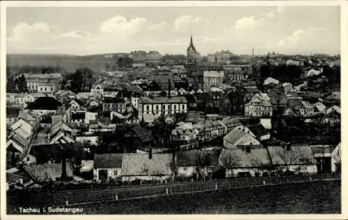 Ak Tachov Tachau Region Pilsen, Gesamtansicht