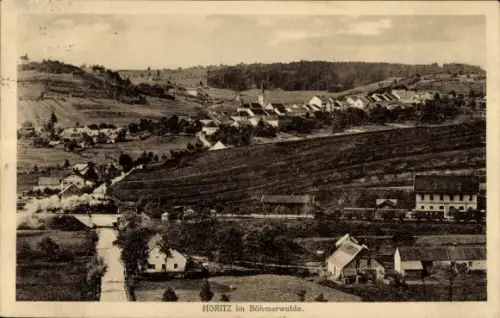 Ak Hořice na Šumavě Höritz Südböhmen, Gesamtansicht