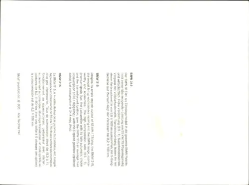 Foto Auto, BMW 315