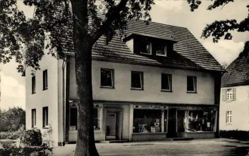 Ak Bad Waldliesborn Lippstadt in Westfalen, Haus Glennemeier, Geschäft