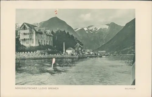 Foto Balholm Sogn Norwegen, Gesamtansicht