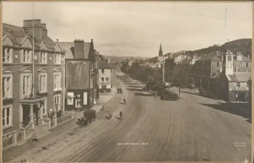 Foto Moffat Schottland, Gesamtansicht, Straße