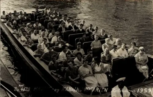 Ak København Kopenhagen Dänemark, Kanalrundfahrt