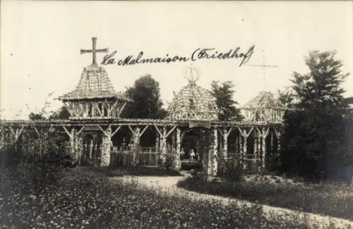 Ak La Malmaison Aisne, Friedhof
