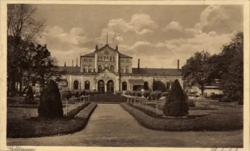 Ak Göttingen in Niedersachsen, Bahnhof