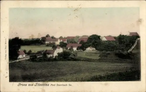 Ak Rüsseina Nossen in Sachsen, Totale