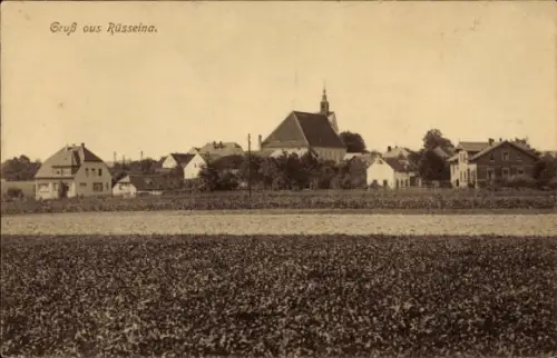 Ak Rüsseina Nossen in Sachsen, Totale