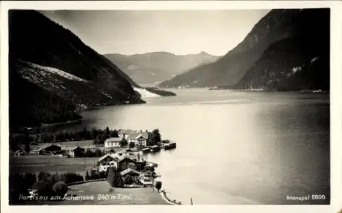 Ak Pertisau Achensee Tirol, Ort am See, Panorama