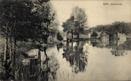 Ak Igls Innsbruck in Tirol, Lansersee