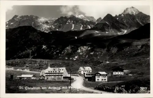 Ak St Christoph am Arlberg Tirol, Panorama