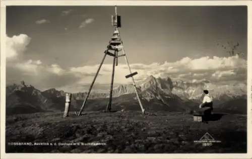 Ak Rossbrand in Salzburg, Dachstein