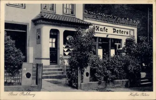 Ak Bad Rehburg Niedersachsen, Kaffee und Konditorei Peters, Bad Rehburg
