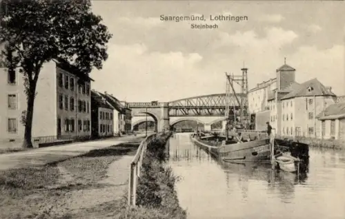 Ak Sarreguemines Saargemünd Lothringen Moselle, Steinbach