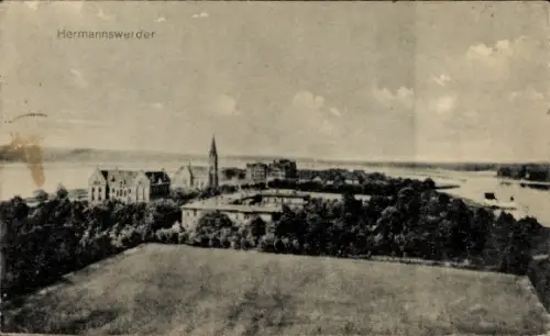 Ak Hermannswerder Potsdam, Panorama